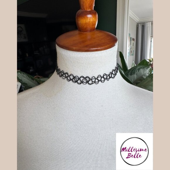 Black Choker Bundle of 6 - Picture 4 of 6